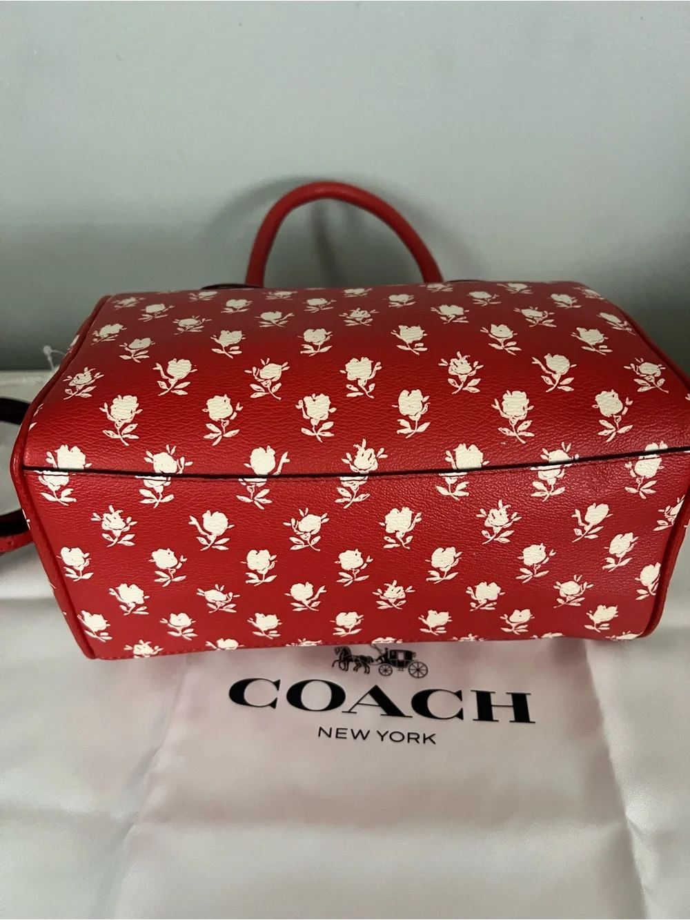 Coach Mini Bennett In Badlands Floral Print With Wallet